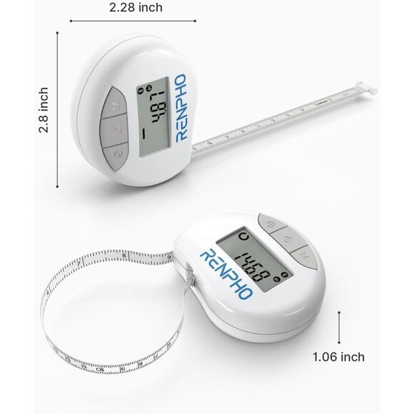 Renpho smart body tape measure Bluetooth app new in box - Picture 2 of 9